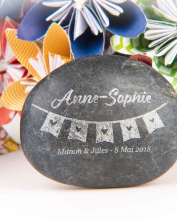 galet personnalisé pour mariage