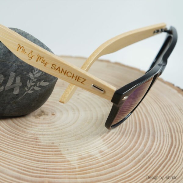 lunette en bambou