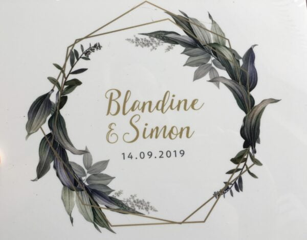 Livre d’or Blanc «  Blandine »