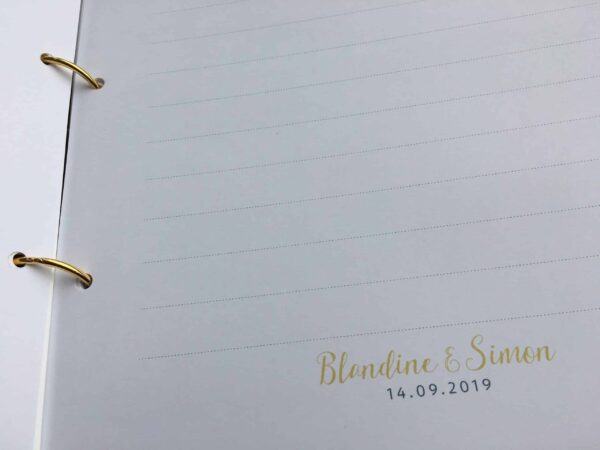Livre d’or Blanc « Blandine »