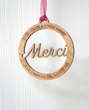 Boule de Noêl Merci