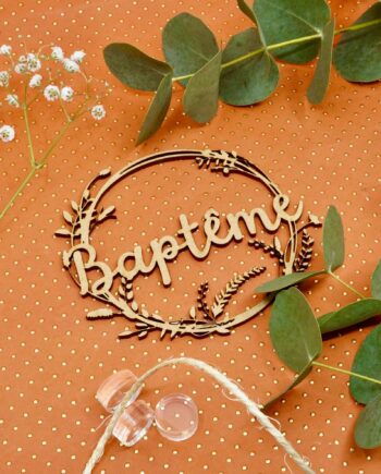 couronne baptême