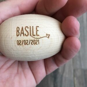 Oeuf de naissance Prénom