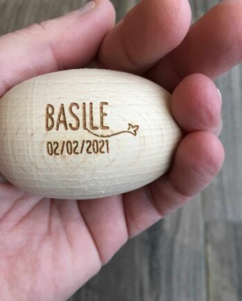 Oeuf de naissance Prénom