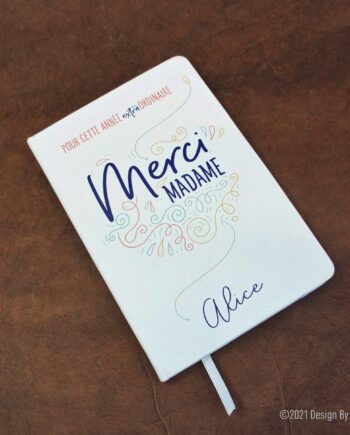 carnet de note merci madame