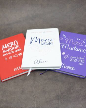 Carnets personnalisés