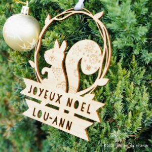 Boule de Noël Ecureuil