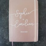 Livre d'or mariage chic - Rose Gold