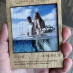 Magnet photo polaroid personnalisé