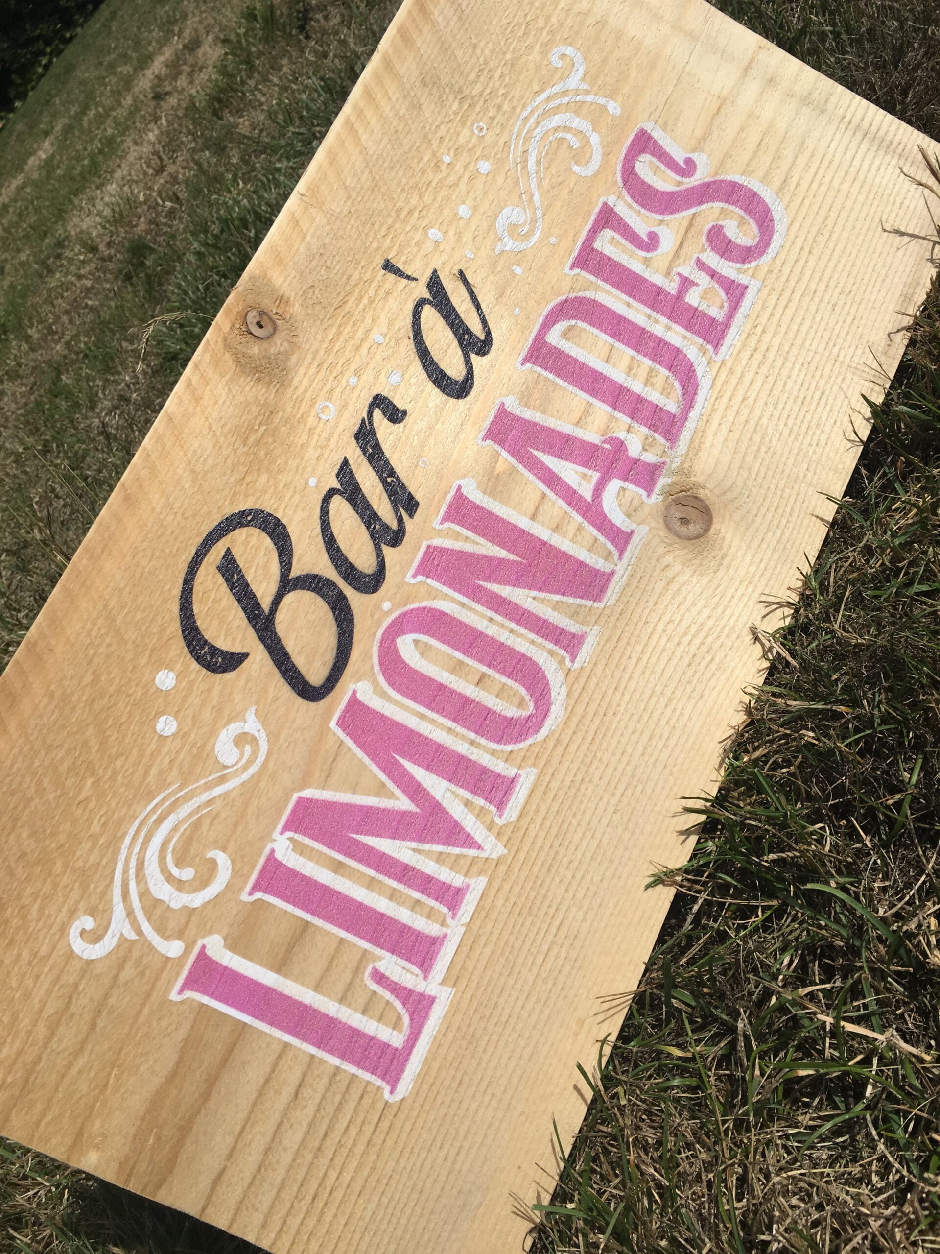 panneau Bar à Limonades
