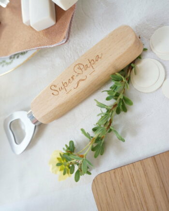 décapsuleur personnalisé bois super Papa