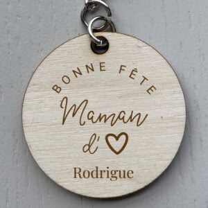 bonne fête maman d amour porte clé