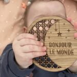 Bonjour le monde - Carte bienvenue Bébé