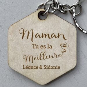 porte clé pour la meilleure des mamans