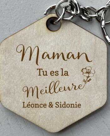porte clé pour la meilleure des mamans